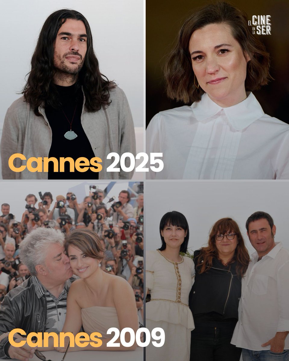 Desde la edición de 2009 no había dos cineastas españoles en la prestigiosa sección oficial de #Cannes2025 

Este año Carla Simón y Oliver Laxe cogen el testigo de Pedro Almodóvar con 'Los abrazos rotos'  e Isabel Coixet con 'Mapa de los sonidos de Tokio'

cadenaser.com/nacional/2025/…