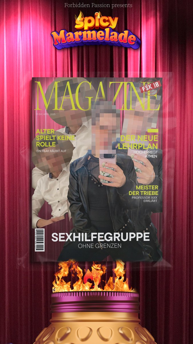 forbidden_xTV's tweet photo. Joining us this sunday  is a couple for whom age difference is not a barrier for good sex.
Meet SexHilfeGruppe on Sunday during our livestream https://t.co/zHhKYbYM3B   or check out @spicymarmelade 
Don't miss this one out https://t.co/ICdsStArhq