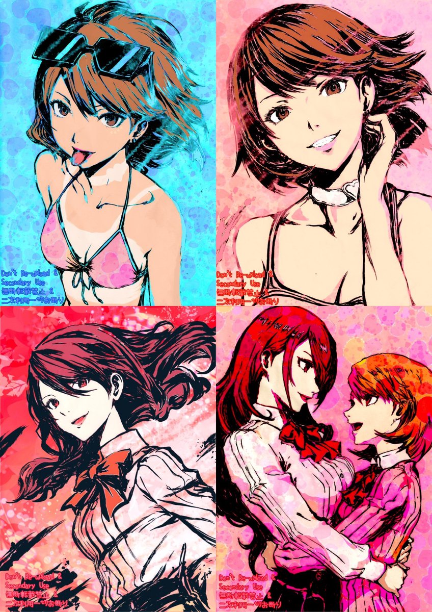 #PortfolioDay
I'm drawing fanart with a brush pen!(。•ᴗ•∩)
I love Persona, Final Fantasy, and Romance Saga series!✨
