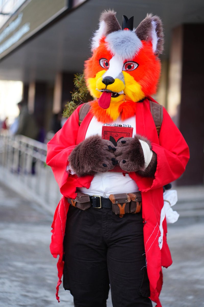 A couple of photos from the festival 
#FursuitEveryday #fursuit #furry