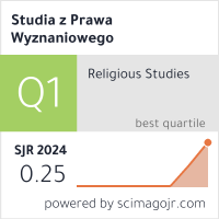 PrawoWyznaniowe's tweet photo. 🥳Z  radością i satysfakcją informujemy, że nasze czasopismo w najnowszym światowym rankingu czasopism naukowych SJR Scimago Journal &amp; Country Rank 2024 uzyskało status czasopisma  Q1 w kategorii Religious Studies i Q2 w kategorii Law. #Scopus #CzasopismaNaukowe #prawo #prestiż https://t.co/xH5ofkh8iM