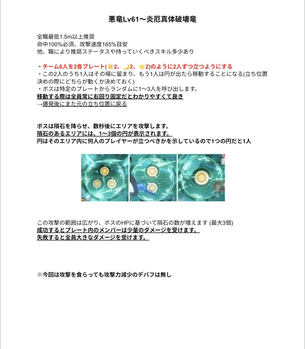 hima_games's tweet photo. #GoGoマフィン
#悪竜
#破壊竜
#攻略
1サバは明日9時にLv61になって悪竜と悪夢ラッシュが変わります❢❢

混沌竜より更にややこしいので攻略載せておきます ·͜·♡
野良で行くとギミック理解してない人が絶対やらかすので頭に叩き込んでおいてください(ㅅ>ω•*)
名前はわかりやすいように適当につけた https://t.co/KBAJDr2ktg