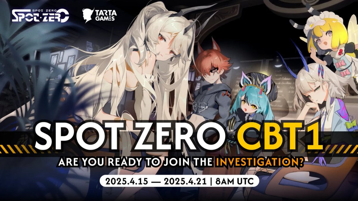 ✨AJ x <a href="/SpotZero_Game/">Spot Zero</a>  快閃抽獎🎁🎁 
3D動漫冒險ARPG，即將開啟第一階段封測，提供遊戲內的資產、角色、材料和神祕獎勵，僅開放1萬名玩家參與，合作發出測試資格！

🌟🌟抽抽CBT1 WLx4
⬇️任務：
1️⃣ Follow <a href="/aiden_janice/">AJ GameFi Club</a> &amp; <a href="/SpotZero_Game/">Spot Zero</a> 
2️⃣ RT &amp; 🧡 &amp; 留下Email
3️⃣