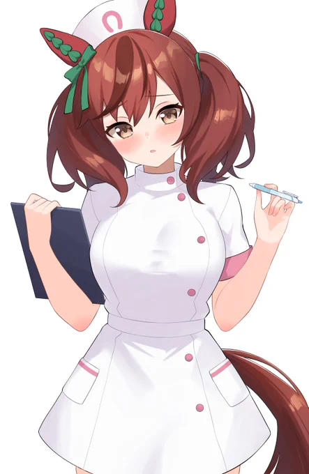 ナースコスのナイスネイチャ...#ウマ娘 