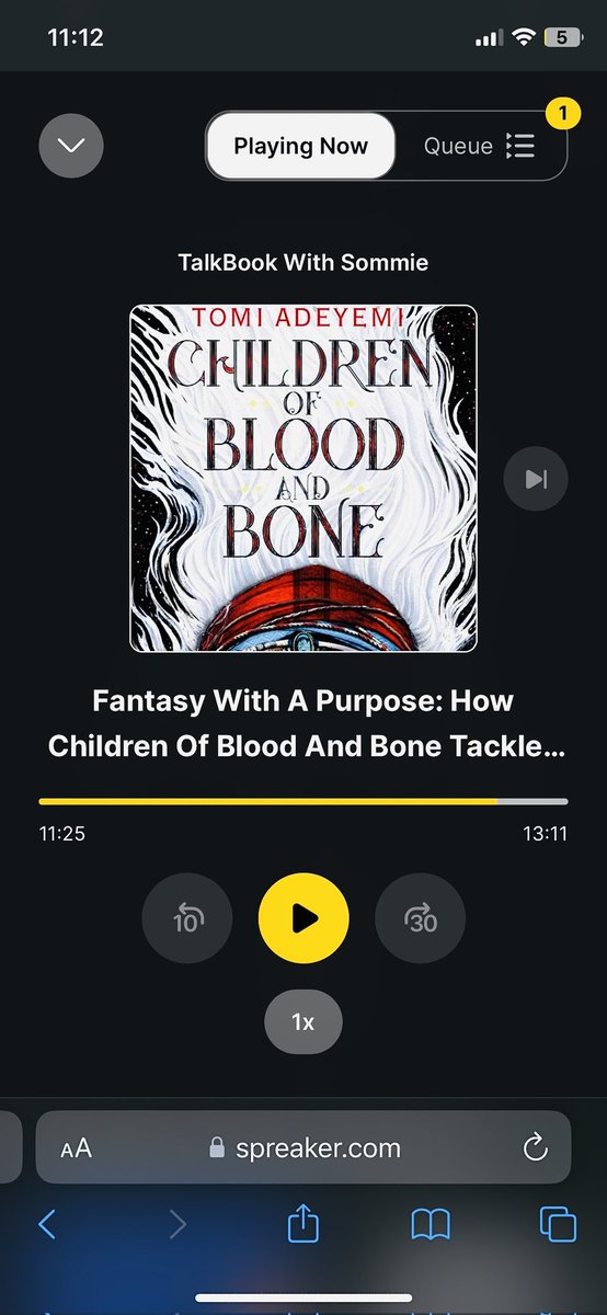 TheTalkBooker's tweet photo. Hey! I'm in my elevating-Nigerian-fantasy-era. For those who need reasons to check this book out, listen to the episode three of my podcast.
https://t.co/GWzBmAHx3U
https://t.co/tblOiHKfst
#bookrecommendation
#booklover
#fantasy
#Yorubamythology
#Magicfi https://t.co/u1FpLsmFPE