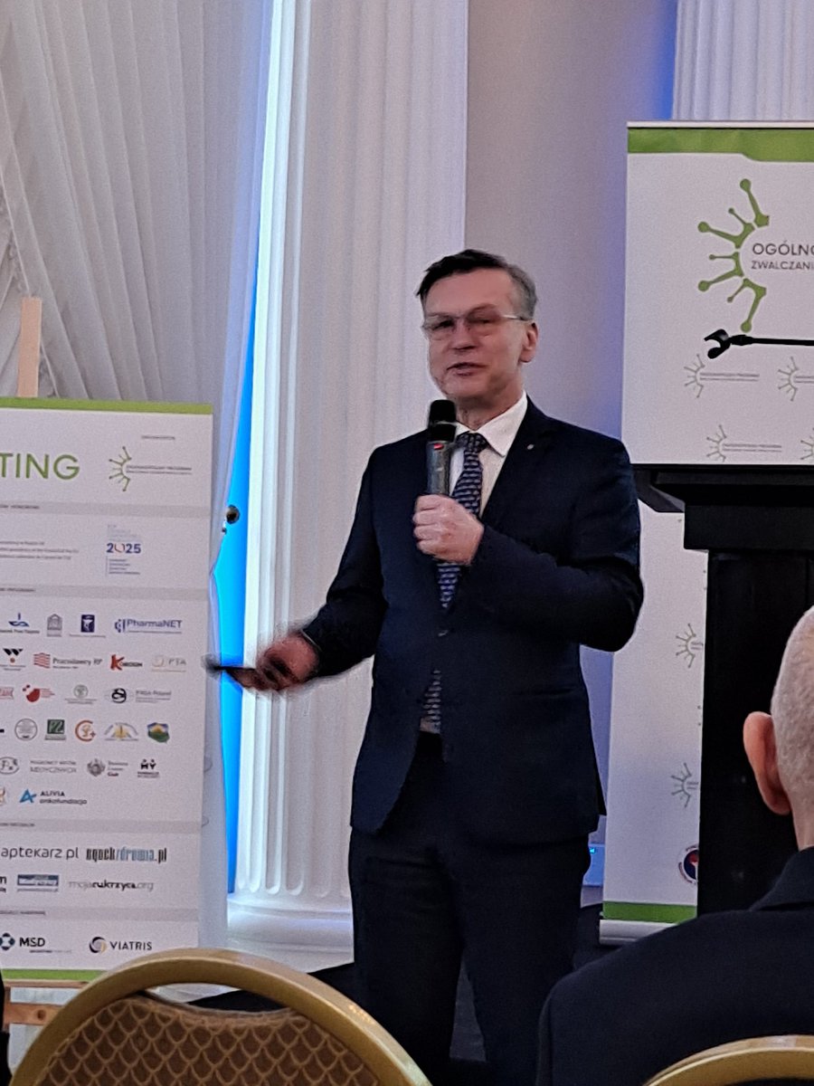 Prof. Wielgoś: od 1 kwietnia mamy dostępną szczepionkę p/RSV bezpłatną dla kobiet w ciąży. To bardzo ważne, bo RSV jest odpowiedzialny za 33 mln infekcji na całym świecie
#stopRSV #szczepieniewciażyprzeciwkoRSV