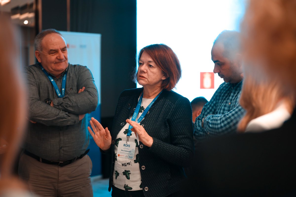 IOMWBalkans's tweet photo. Starting the final day of the #RGRS thematic meeting in 🇲🇰 with a full-scale simulation!
Participants are stepping into the role of negotiators, drafting a Migration & Mobility MoU between countries of origin & destination - turning skills into strategy & action. https://t.co/FKdcOoenrN