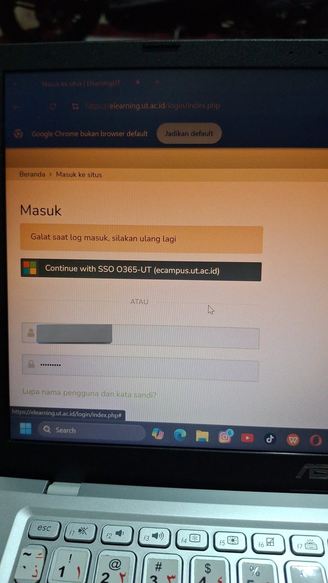 si_toL17's tweet photo. ini gimana ya, udah tinggal 3 hari belum bisa login", sedihhh bgtttt ya Allah https://t.co/BYDGqbRp1c