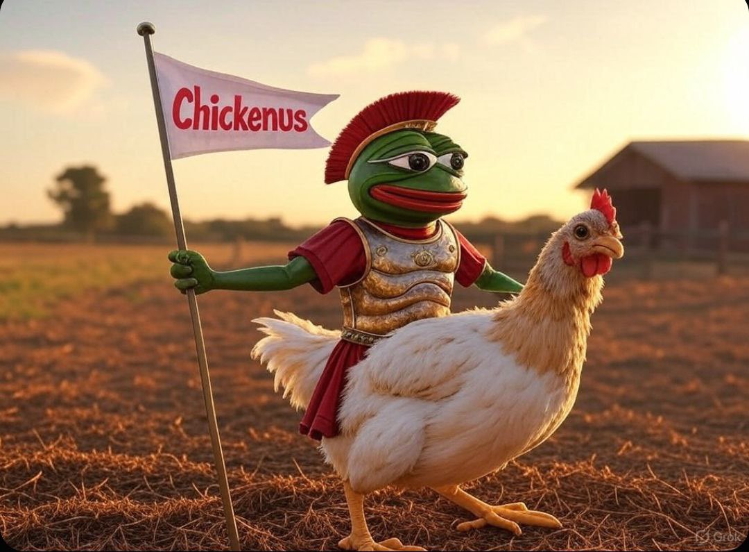 ChickenusETH's tweet photo. #CHICKENUS / Chickenus Maximus friend of Kekius Maximus

Is now listed on coingecko!

https://t.co/M1W089M3xE

@coingecko $kekius https://t.co/zDwA2VYj3K
