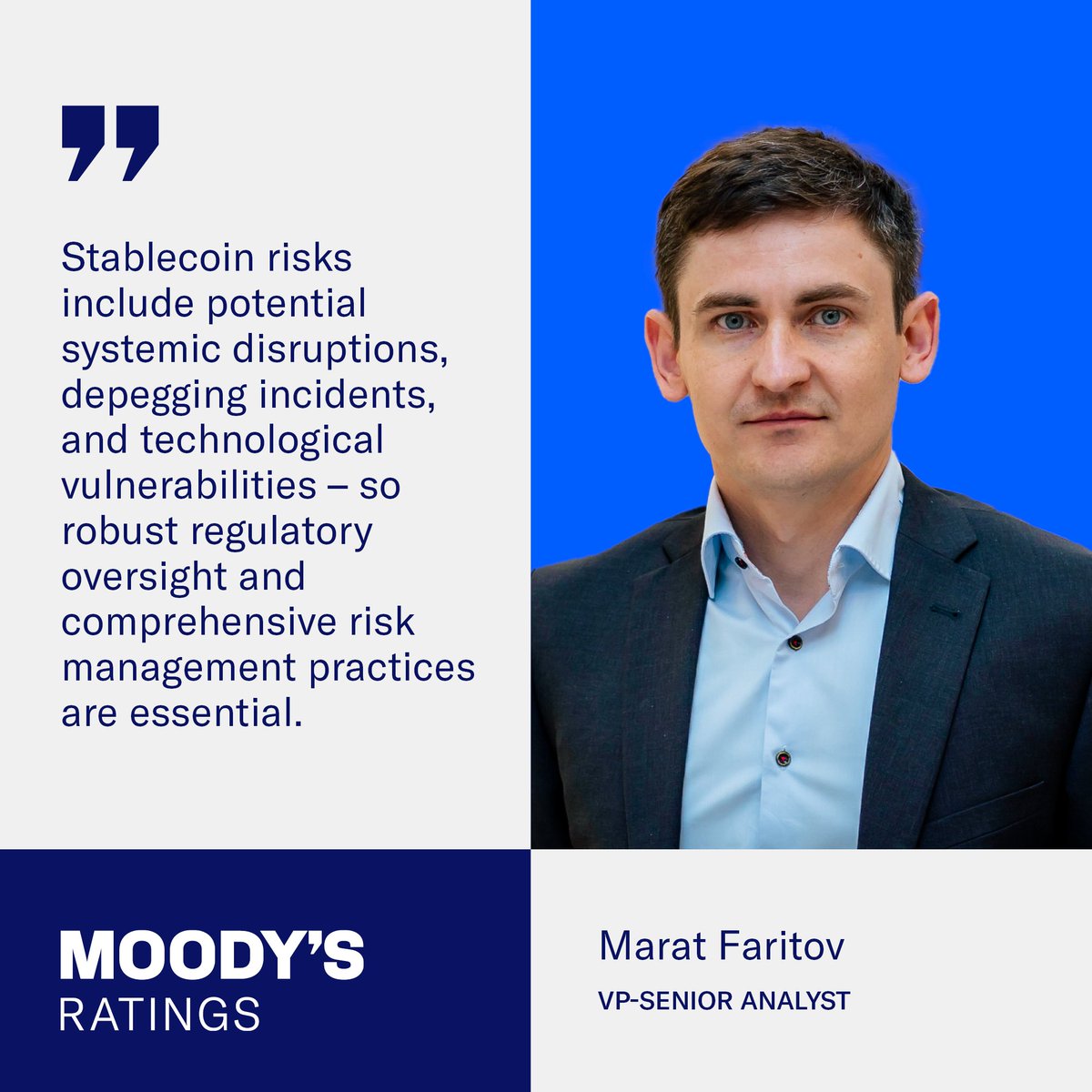 We were pleased to attend Paris Blockchain Week this month to explore the future of blockchain and Web3 technologies. Moody’s Ratings’ Marat Faritov offered insights on a panel for The Upcoming Era of Stablecoins. See more on the digital economy: mdy.link/3YqjTnM
