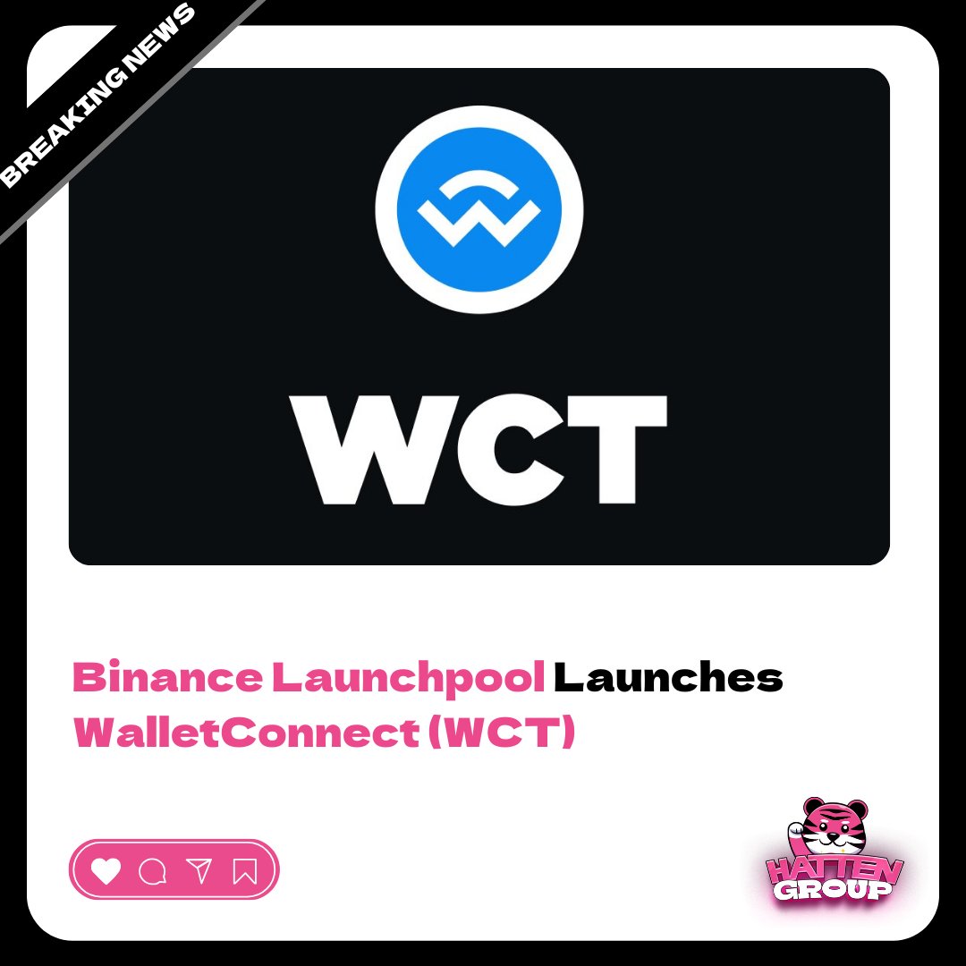hattengroup's tweet photo. 🚀 Binance Launchpool #67: WalletConnect (WCT) is LIVE!
Earn $WCT by staking:
🔸 BNB
🔸 FDUSD
🔸 USDC
Duration: Apr 11 → Apr 15
Total Rewards: 40M WCT
Chain: Optimism
Listing on Apr 15 with 5 trading pairs.
#HattenGroup #HattenCommunity https://t.co/VV64dFzBSy