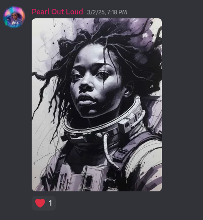 edi_in_the_mix's tweet photo. ✨Check the great #artwork & #graphic effects at
@PearlOutLoud Discord channel !
Wellcome to the #moon ! https://t.co/A62dZK5GtB……… #MoonwalkChallenge #DanceLikeMJ #follow
@discord
#like #moonwalker #stickers #art #graphics #astronaut 🚀🚀🚀🧑🏻🚀🧑🏻🚀🧑🏻🚀👨🏽🚀👨🏽🚀👨🏽🚀 https://t.co/J10pTDhDho