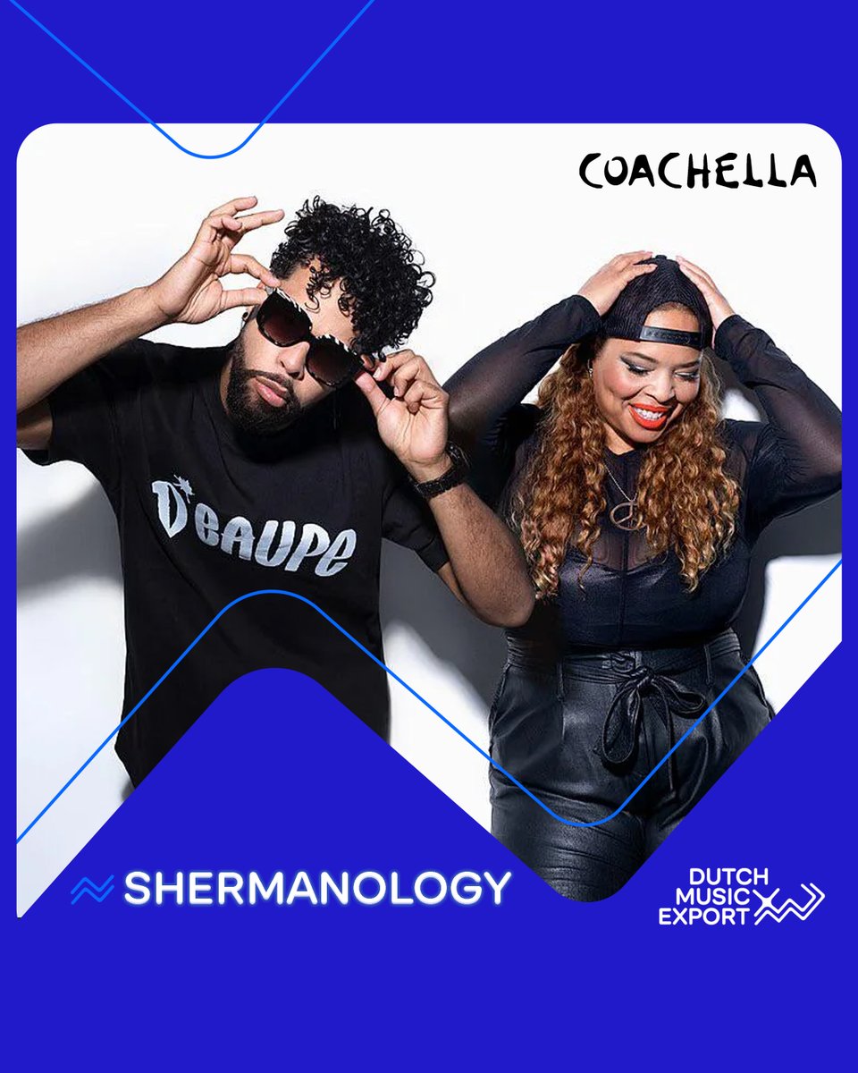 Dutch Music Export (@nlmusicexport) on Twitter photo We're proud to announce that during <a href="/coachella/">Coachella</a> 2025, four incredible Dutch artists will be performing on both Friday, April 11 and 18! Don’t miss the amazing <a href="/realmaup/">MAU P</a>, <a href="/djchrisstussy/">Chris Stussy</a>, <a href="/tinlicker_nl/">tinlicker</a>, and <a href="/shermanology/">Shermanology</a>!
#Coachella #2025 #Music #Netherlands #USA We're proud to announce that during <a href="/coachella/">Coachella</a> 2025, four incredible Dutch artists will be performing on both Friday, April 11 and 18! Don’t miss the amazing <a href="/realmaup/">MAU P</a>, <a href="/djchrisstussy/">Chris Stussy</a>, <a href="/tinlicker_nl/">tinlicker</a>, and <a href="/shermanology/">Shermanology</a>!
#Coachella #2025 #Music #Netherlands #USA