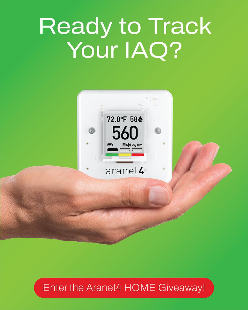 Aranet Home tweet media
