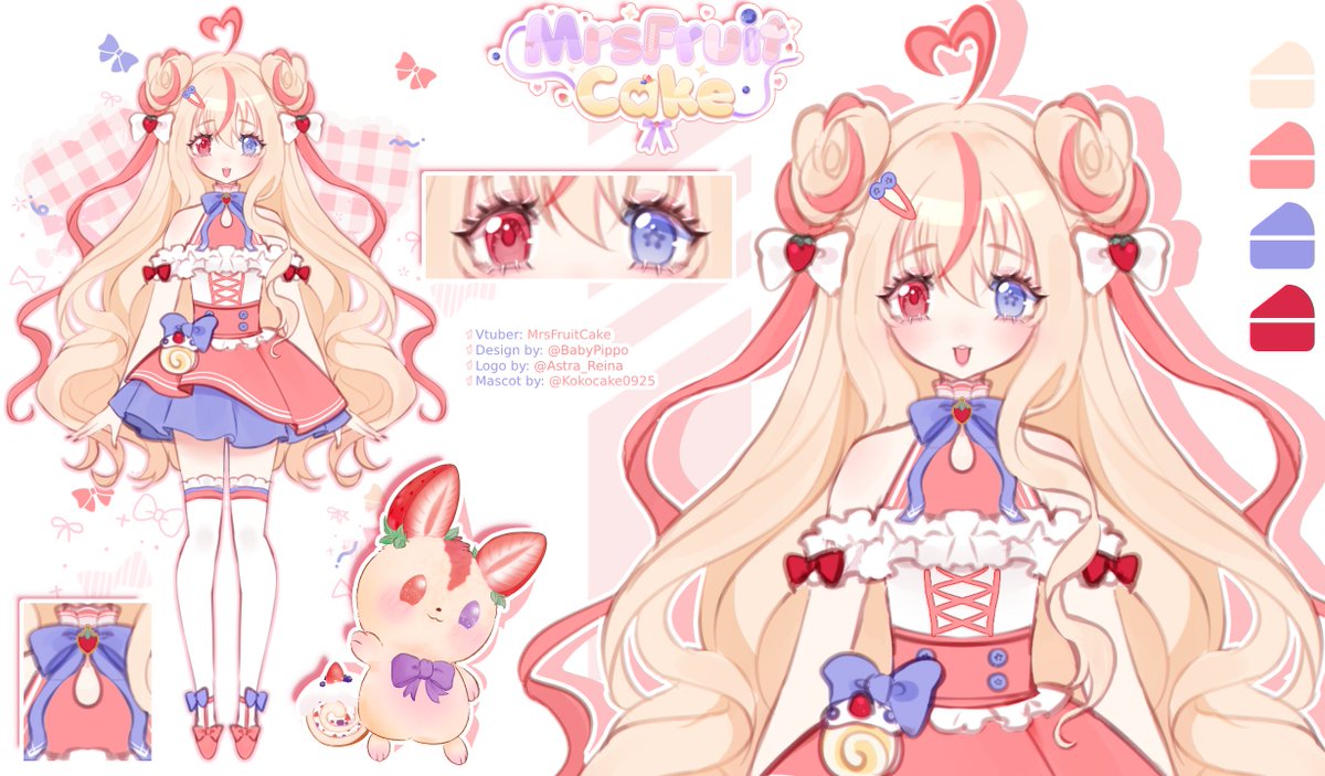MrsFruitCake🍰🫐 Fruits & Cake Vtuber tweet media