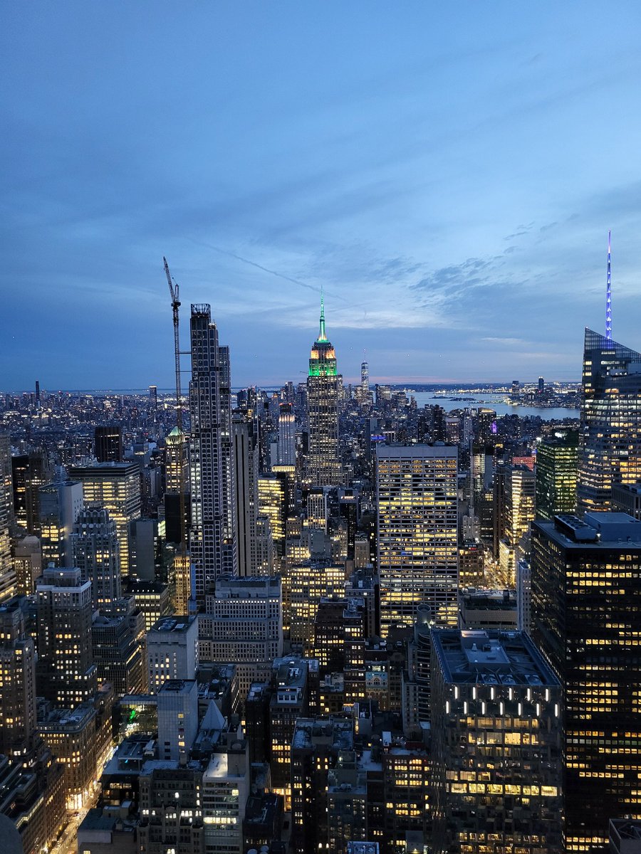 DeclanFahey2's tweet photo. Top of the Rock @ Rockafeller Centre https://t.co/FK4JMfjNrK