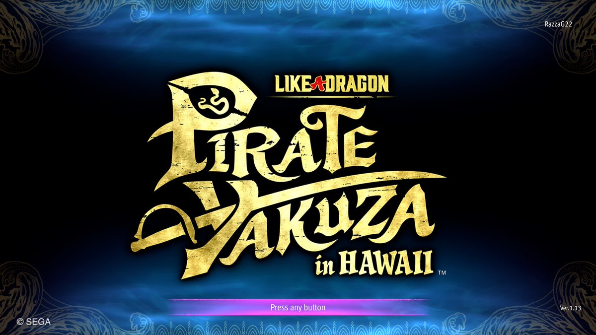 龍が如く8 パイレーツ・イン・ハワイを買ったよ！🏴‍☠️⚓️🏝️
真島さんはすでに眼帯をしているので、良い海賊になりますねw
行くぞおおおおお🥳🤩