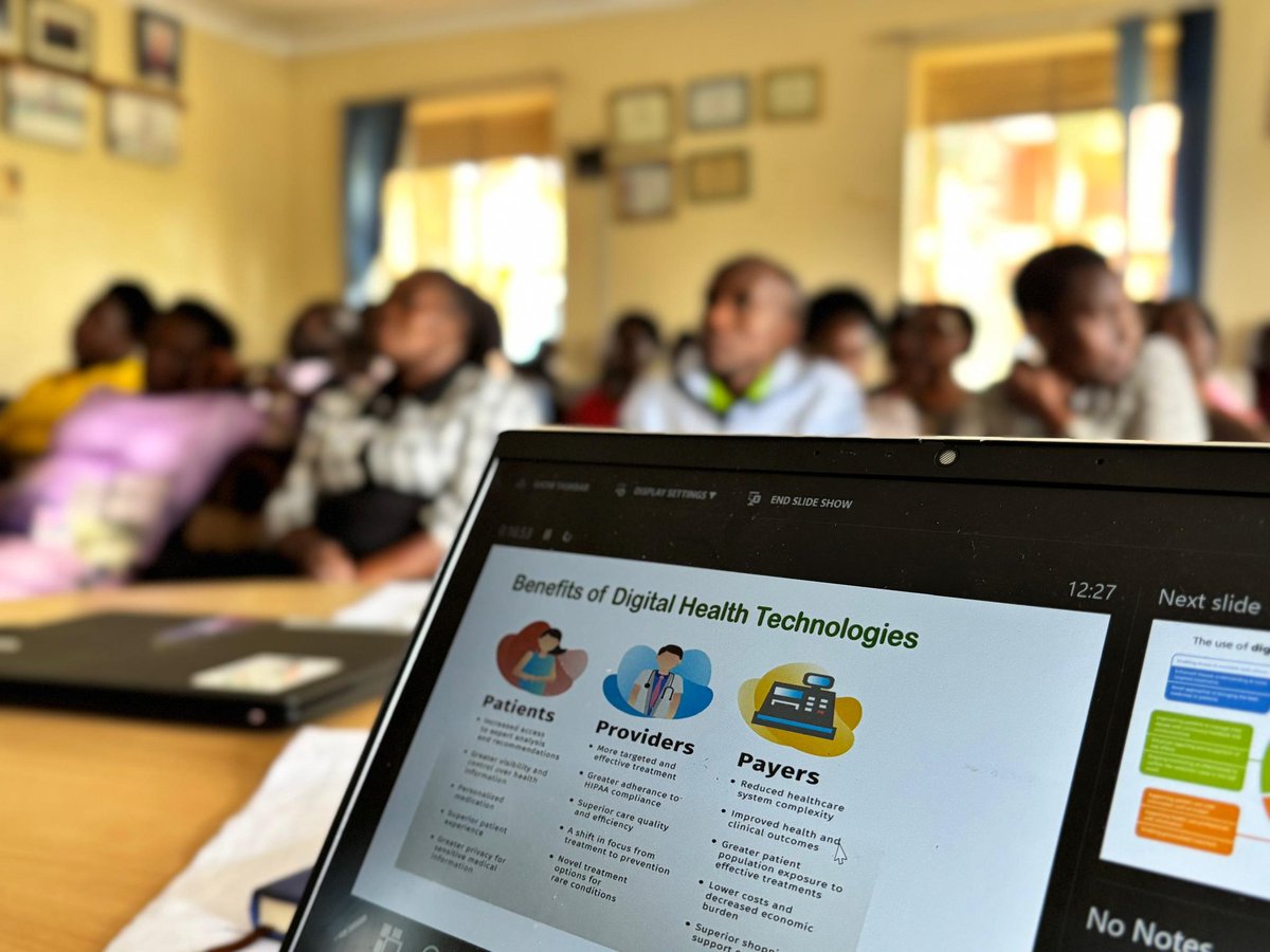 QraftAcademy's tweet photo. 🚀 Day 2 of our #FutureofWork Tour focused on digital health in the #CareEconomy! Participants explored trends, went through the foundations of digital health course, and received certificates for their efforts to enhance their skills. https://t.co/i0ZsuFtT4v