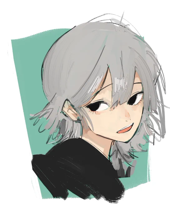 描きました!