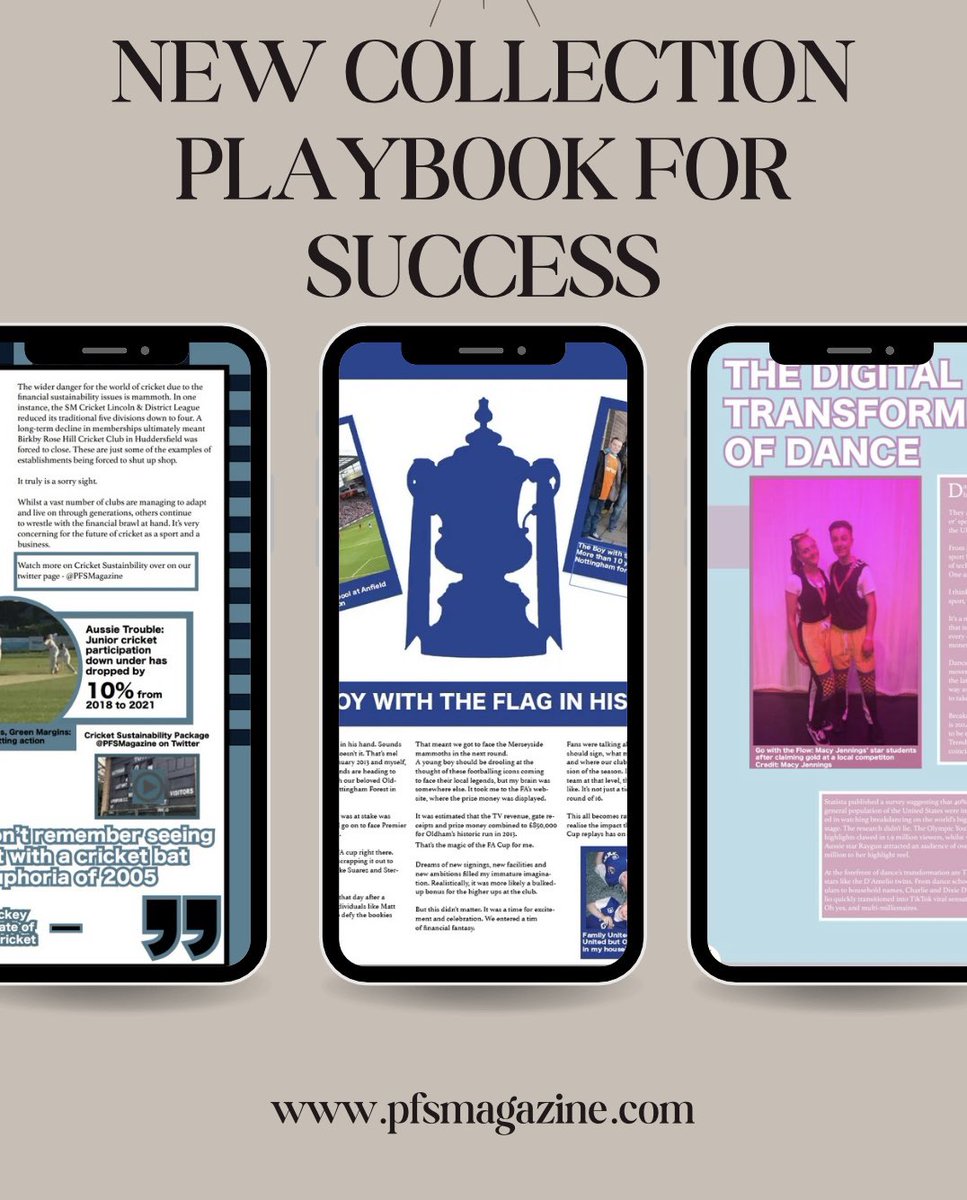 PFSMagazine's tweet image. It’s available now! 

Check out the collection below…

pfsmagazine.com