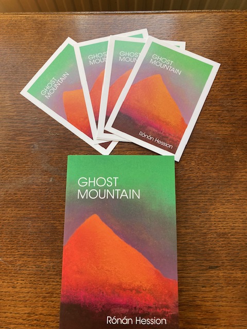 Ghost Mountain is Ghost Mountain

 Paperback out on April 24th.  

We have postcards and bookmarks too!

<a href="/WaterstonesMCR/">Waterstones Manchester Deansgate</a> 
<a href="/WaterstonesTraf/">Waterstones Trafalgar Sq.</a> 
<a href="/Foyles/">Foyles Bookshop</a> 
<a href="/WaterstonesPicc/">Waterstones Piccadilly, London</a>