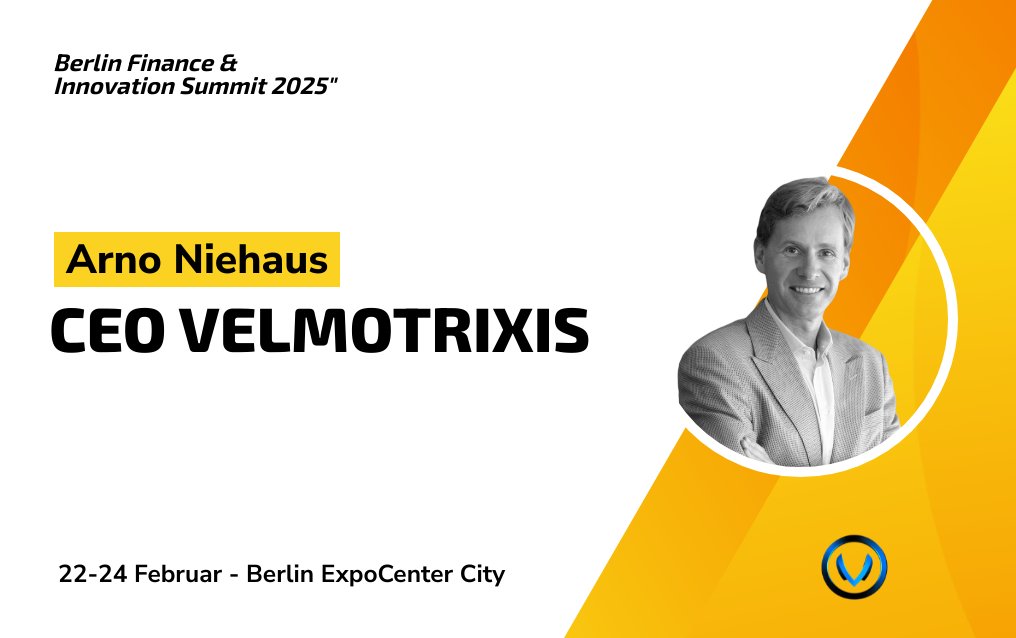 velmotrixis's tweet photo. Unser CEO Arno Niehaus sprach auf dem Berlin Finance & Innovation Summit 2025 und präsentierte die Vision von Velmotrixis: wie KI und Automatisierung Investitionen für jeden zugänglich machen. 

Vielen Dank an die Organisatoren und Teilnehmer für inspirierende Treffen und lebhafte Diskussionen! 

📍 22-24 Februar, Berlin ExpoCenter City  

#Velmotrixis #FinTech #BerlinSummit #Investment #passiveincome #automation #FinanceTips