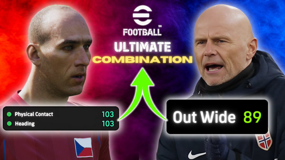 The First 89 Rated Manager in eFootball! (Out Wide + Koller) 🥶

I'm using him in the Cross Tactic Formation in combination with Jan Koller!

ONLINE NOW!