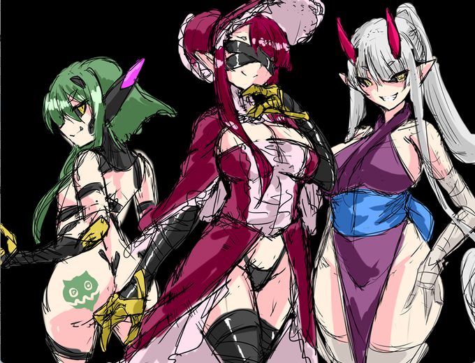 ずらっと並べるのいいよね!w 