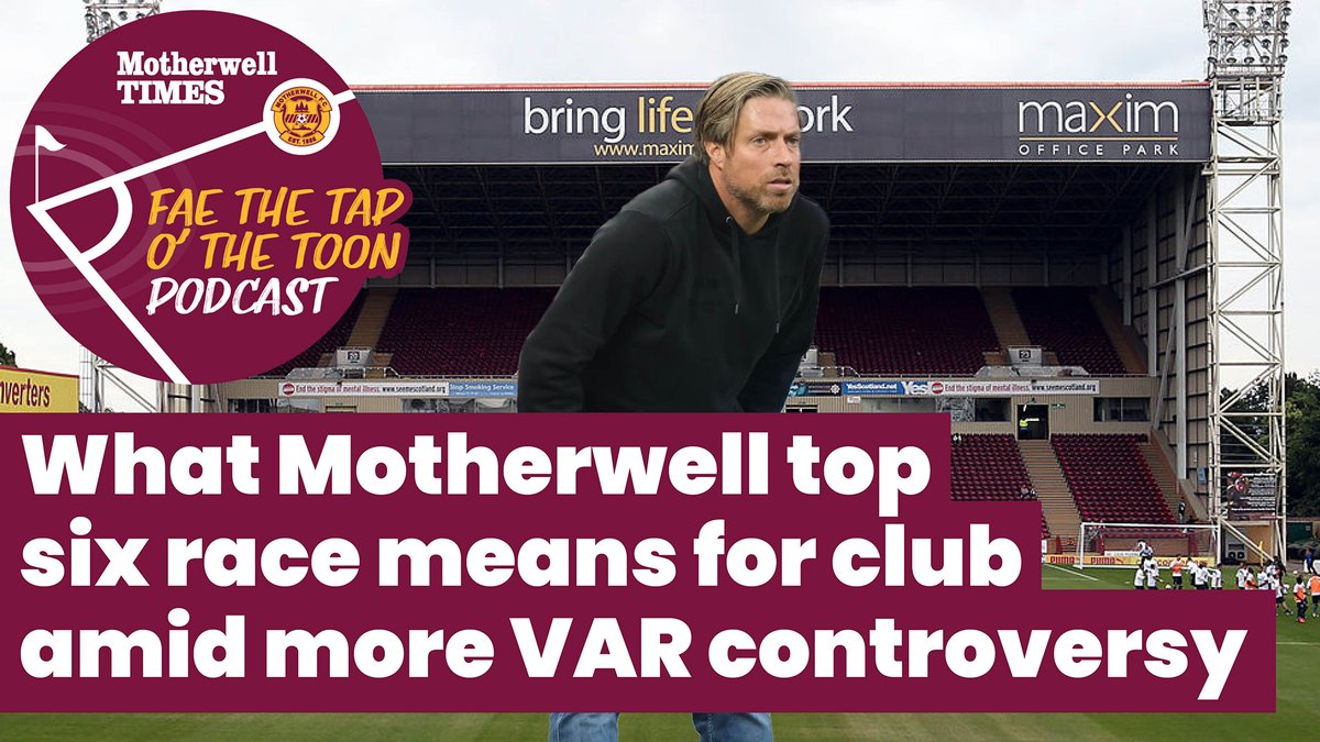 🆕

<a href="/BenBanks01/">Ben Banks</a> and <a href="/CallumG05/">Callum Gibson</a> reflect and look towards a tense Motherwell end to the top six race plus more ref controversy in our latest Fae the Tap O' the Toon 🎙️

Apple and Spotify - podfollow.com/fae-the-tap-o-…

Shots TV - shotstv.com/watch/vod/5284…