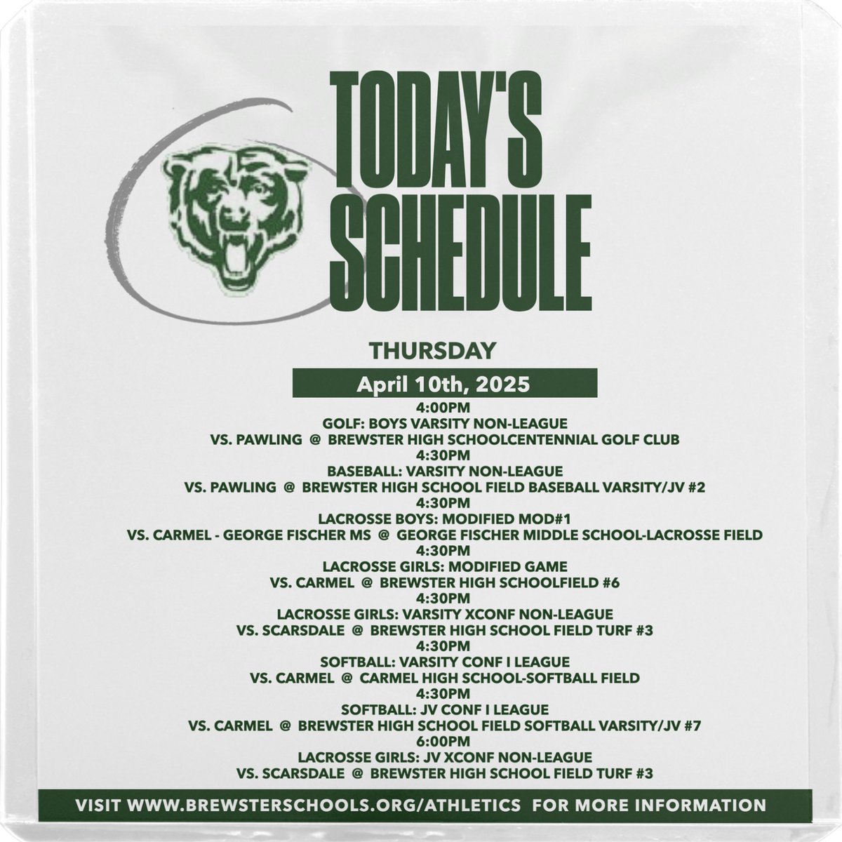 Brewster Athletics (@bcsd_athletics) on Twitter photo 