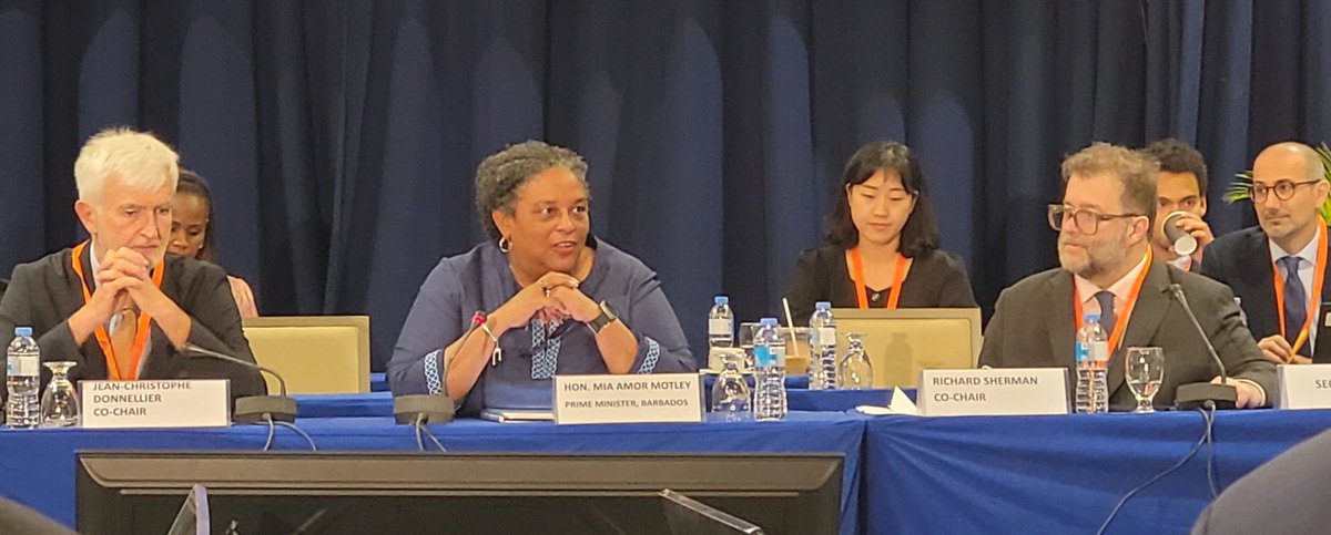 Irish Aid (@irish_aid) on Twitter photo PM of Barbados <a href="/miaamormottley/">Mia Amor Mottley</a> addressed the board meeting for the Fund for Responding to #LossandDamage stating that whole regions are becoming uninsurable.
🇮🇪 will continue to use its Board seat with 🇪🇺 to advocate especially for the needs of #LDCs and #SIDS
#climatefinance PM of Barbados <a href="/miaamormottley/">Mia Amor Mottley</a> addressed the board meeting for the Fund for Responding to #LossandDamage stating that whole regions are becoming uninsurable.
🇮🇪 will continue to use its Board seat with 🇪🇺 to advocate especially for the needs of #LDCs and #SIDS
#climatefinance