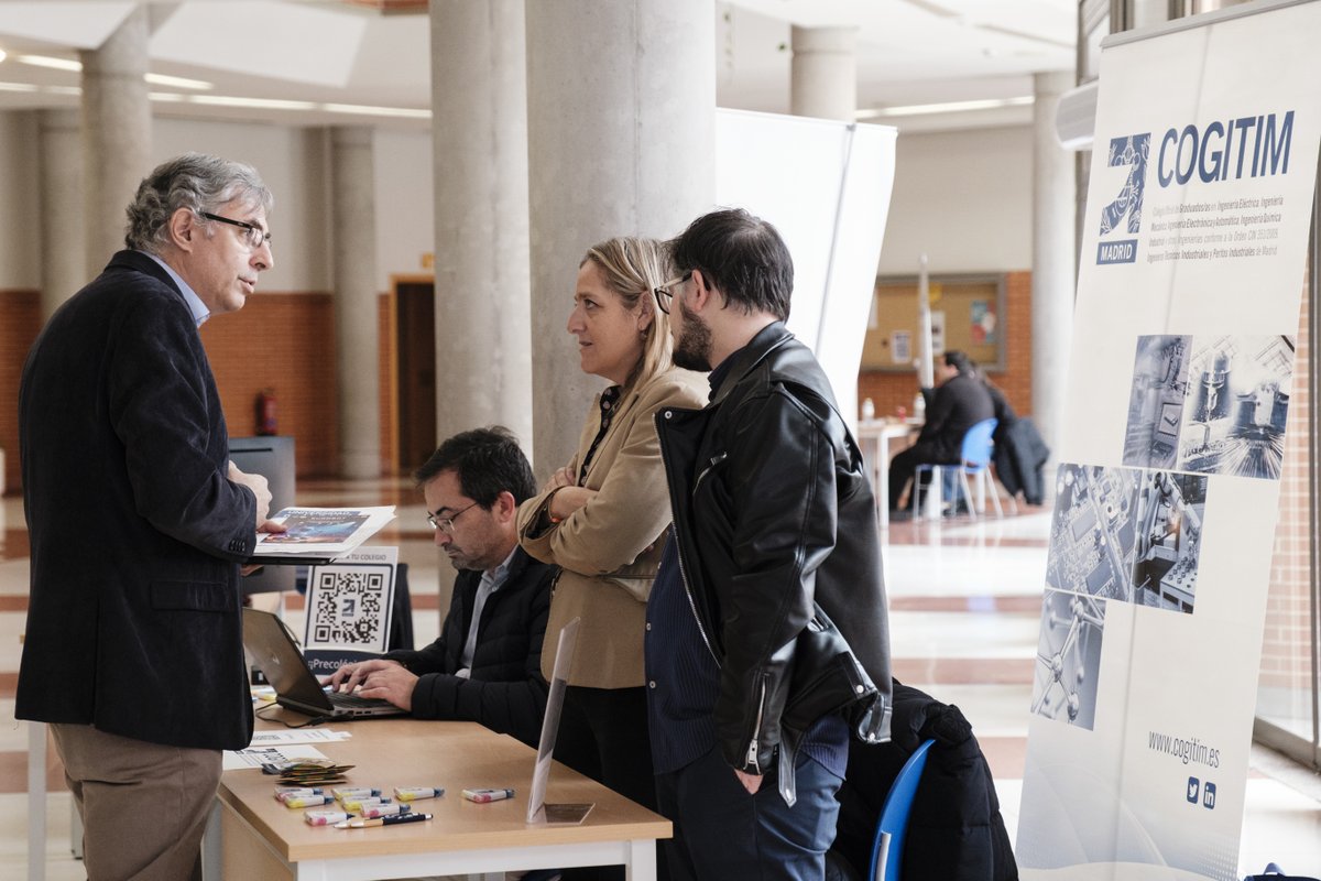 🩶 ProEmpleoIngenieros y <a href="/cogitimadrid/">COGITIM</a>  participaron en la VI Feria de Empresas y Empleo de la UAH, acercando oportunidades reales al talento joven. 💼🎓

📍 Escuela Politécnica Superior
🔗 bit.ly/4luhSRG

#COGITI #COGITIM #PROEMPLEOINGENIEROS #Alcalá #FeriaDeEmpleo