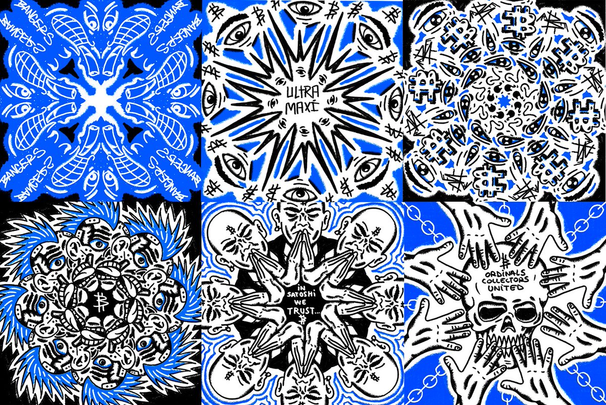 One thing I love about this third show is the Prismatic/Trippy bangers DD created — still figuring out a name for them.

Art on Bitcoin is forever.

Art Fckn Matters.