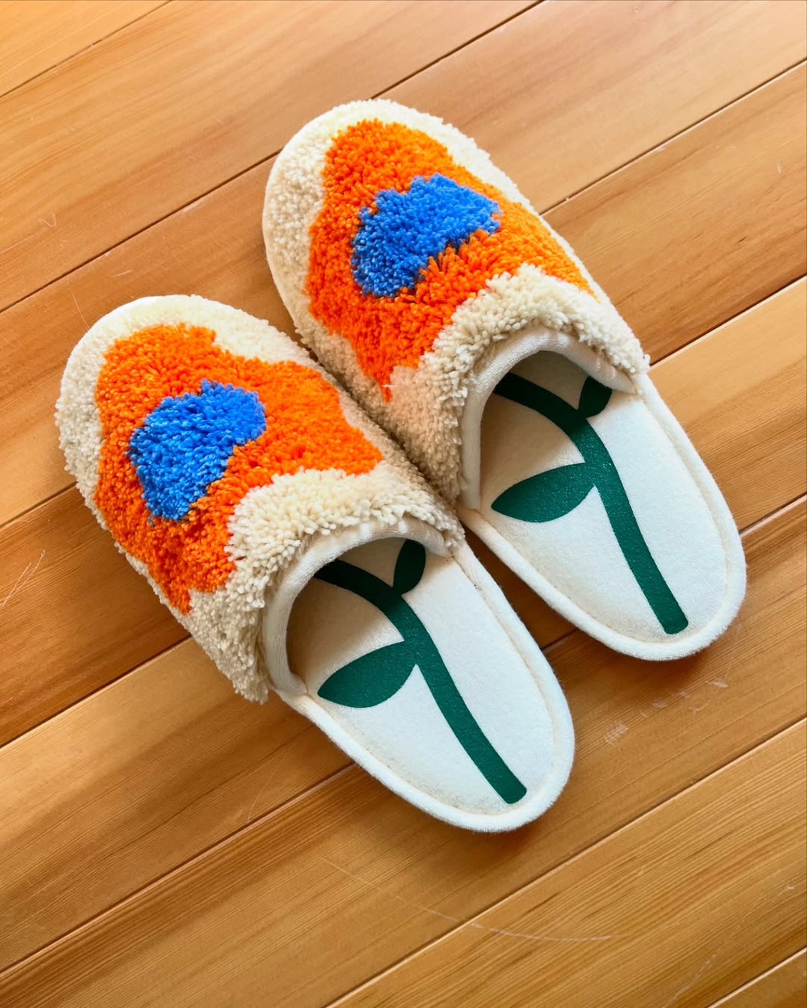 MIYOSHI RUG ROOM SHOES スリッパ フラワー 限定