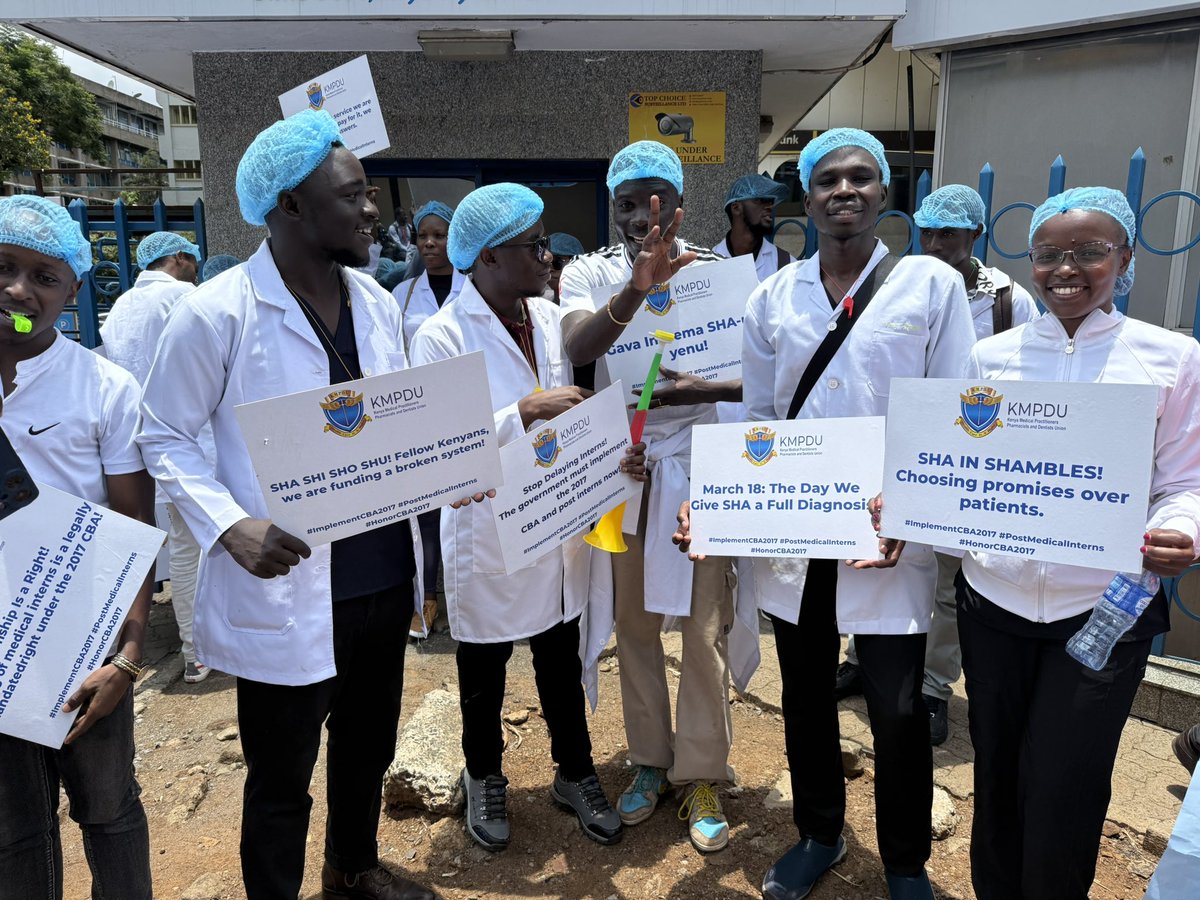 There are so many echos!!
Echoes of war
Echoes of medical interns

So much echoes. Please <a href="/MOH_Kenya/">Ministry of Health</a> 
Do what is right!

#echoesofMoI
#tupostiweTu
#17cba