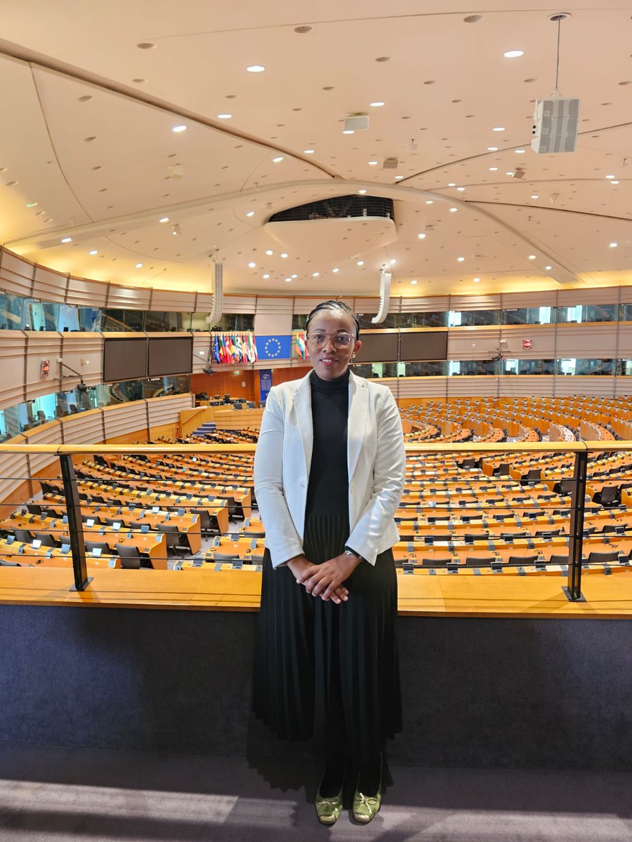 EUinLesotho's tweet photo. This week, Principal Secretary Relebohile Lebeta of the Ministry of Natural Resources is immersed in the @EUVisitors Programme, engaging with EU decision-makers, exploring policy insights, and building connections. #EUVP #MultilateralismMatters #NiceToMeetEU https://t.co/1J1kD750YU