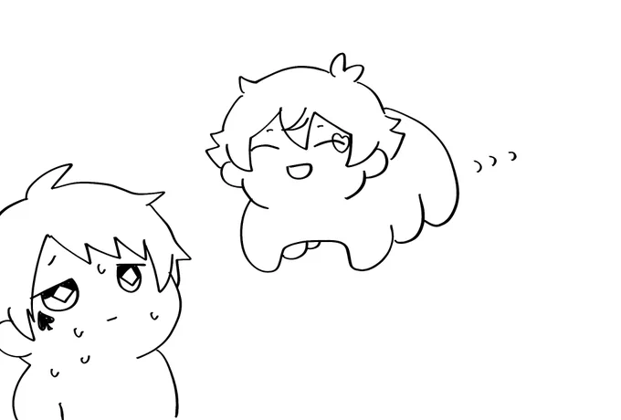 ぬいの絵を描いてみました。 