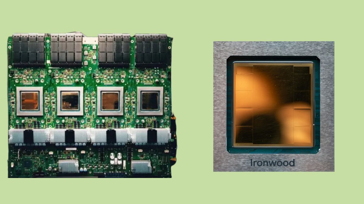 TechGovind70399's tweet photo. Ironwood AI Chip: Google’s 7th-gen Tensor Processing Unit
Read more on https://t.co/KBCYB1kkLr
#IronwoodAIChip #TensorProcessingUnit #InterChipInterconnect #IronwoodTPUs #IronwoodAI #Ironwood #googleIronwood #technology #TechNews #technologynews #news #govindhtech @Google @govindhtech