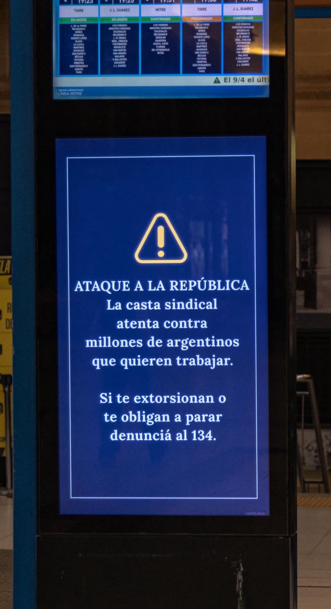 Si el paro general fuera un ataque a la República el gobierno de Milei no estaría en contra.