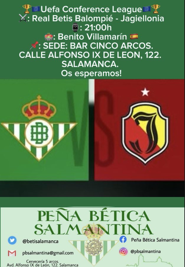 Os esperamos esta noche para vivir la ida de cuartos de final en la sede!!