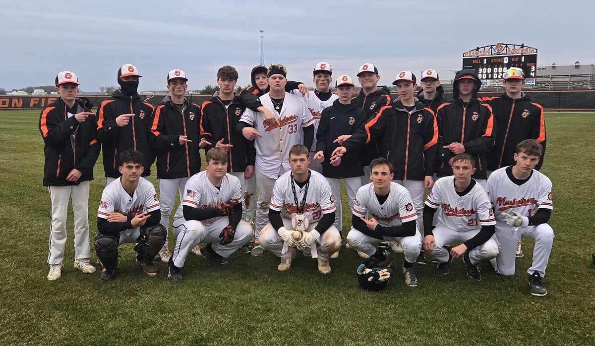 FJ Baseball (@fjrounders) on Twitter photo Great win last night for the Musketeers! Adam Hoersten with the walk off double in the bottoming the seventh to seal it. #GoMusketeers
Hoersten: 2-4, 2 2B, 2 RBI
<a href="/calvinM_0708/">Calvin Menke</a>: 2-4, 2B, 2 R
Braden Knippen: 2-3
<a href="/JarronSwick/">Jarron Swick</a>: W, 3.0 IP, 0R, 2K
Wyatt Gasser another quality start Great win last night for the Musketeers! Adam Hoersten with the walk off double in the bottoming the seventh to seal it. #GoMusketeers
Hoersten: 2-4, 2 2B, 2 RBI
<a href="/calvinM_0708/">Calvin Menke</a>: 2-4, 2B, 2 R
Braden Knippen: 2-3
<a href="/JarronSwick/">Jarron Swick</a>: W, 3.0 IP, 0R, 2K
Wyatt Gasser another quality start