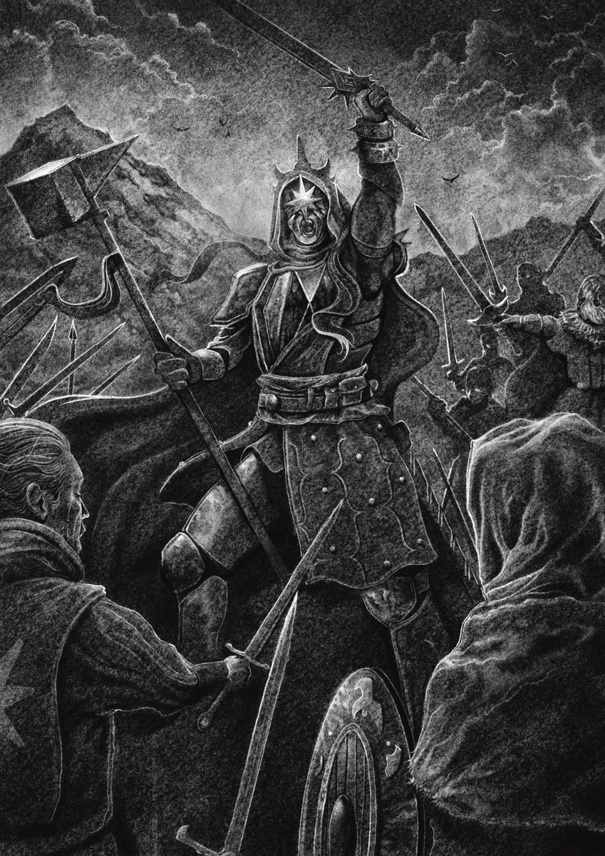 CatechismStudio's tweet photo. The Lightbringer is the God of purity, order and stability – but not necessarily good. Despite being weakened during the fraying, as one of the oldest Gods he is a force to be reckoned with. His followers build societies that are stable, but xenophobic and dictatorial. https://t.co/sg3YZlK15S