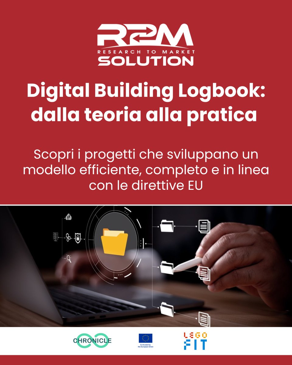 R2MSolution's tweet image. Il #DigitalBuildingLogbook sarà cruciale per l&apos;edilizia di domani. 

Grazie ai nostri progetti UE @CHRONICLEheu e @legofit_HE, sviluppiamo strumenti pratici per una gestione efficiente e sostenibile degli edifici. 

Esplora i nostri progetti innovativi: r2msolution.com/it/portfolio-d…