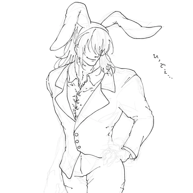 ✿絵を描きたい欲はあるので中途半端においてある絵のサルベージでもしますか…と、あるTRPGシナリオにお邪魔してる孫六の立ち絵にやっと着手するなどしておりまして  己がむちむち好きだったと思い出す魂の旅をしておりました
それはそれとして、ひでえな…………なんでバニーなんだ………………?? 