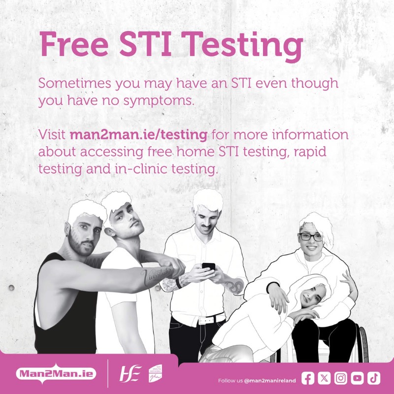 Man2ManIreland's tweet photo. It is vitally important to know your status. You may need an STI test even if you have no symptoms.

There  are now more ways than ever to test and you can check your testing options below: 

#KnowYourStatus #GetTested