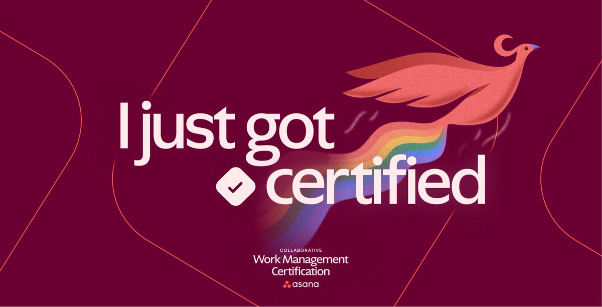 I’m pleased to announce that I’ve successfully earned my Workflow Specialist Certification. This program has equipped me with valuable skills to streamline processes, enhance efficiency, and drive productivity within teams. 
certifications.asana.com/1699e648-bbdb-…