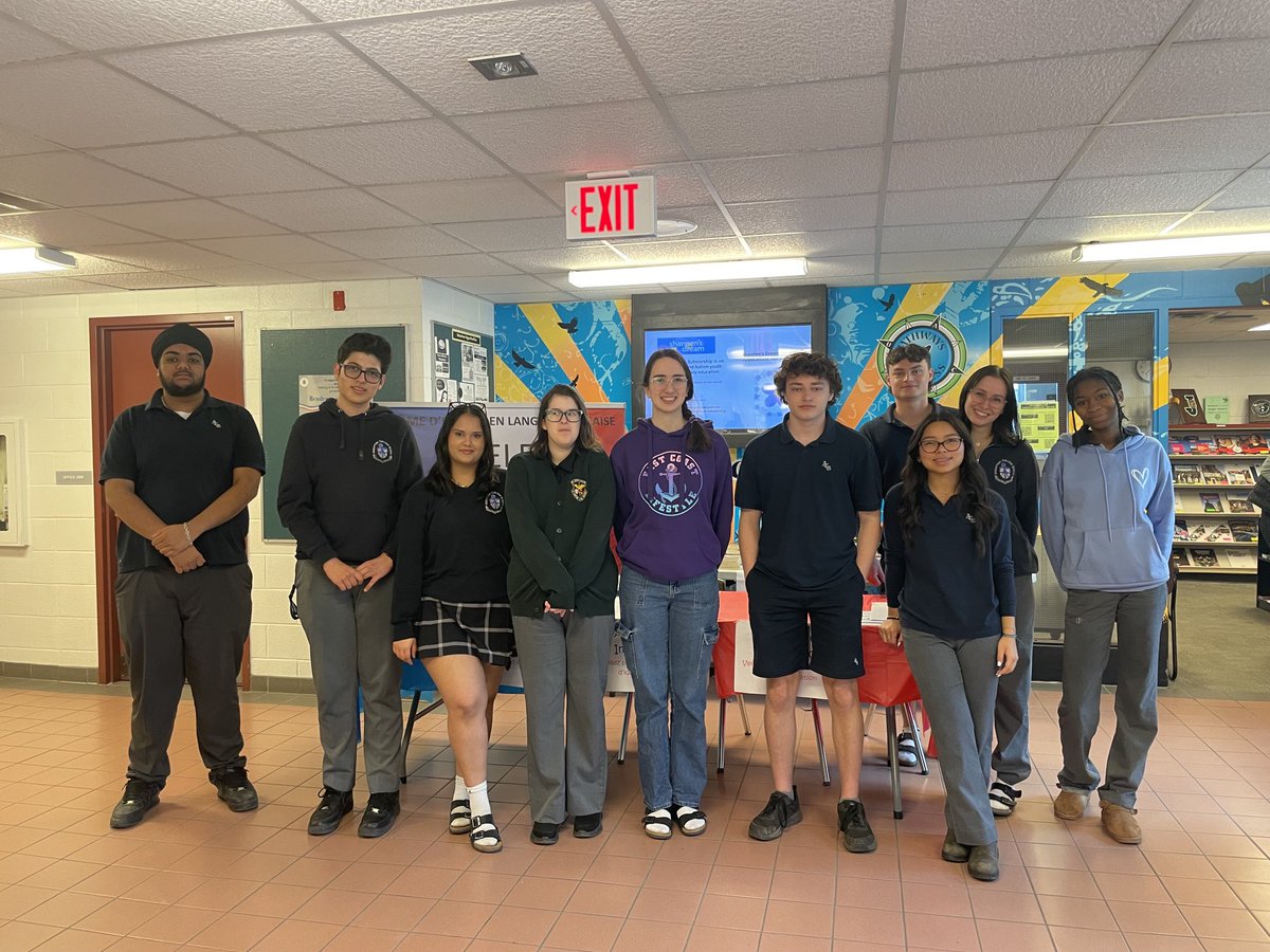 Bravo à nos candidats de DELF A2!  Another great day for our grade 12 French students that decided to challenge the DELF A2 level French exam that is internationally recognized! 👏👏👏⁦<a href="/bhncdsb/">BHNCDSB</a>⁩