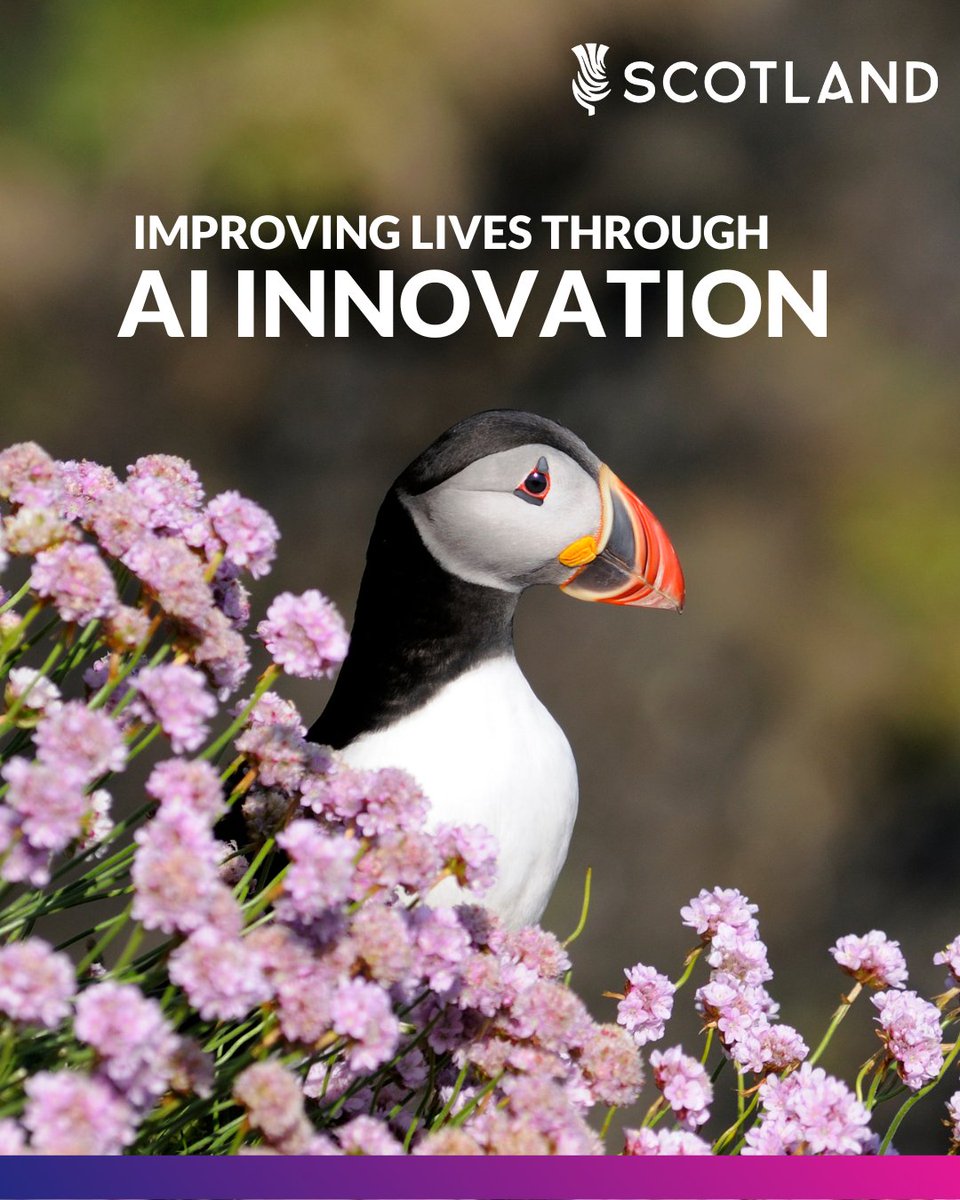 Scottish Government Nordic Office (@scotgovnordic) on Twitter photo What do puffins, firefighters, and peatlands have in common?
They’re all being supported by innovative new AI projects in Scotland. 14 organisations have been awarded funding as part of the latest round <a href="/CivTechScotland/">CivTech Scotland</a>.
Find out more ➡ gov.scot/news/improving… What do puffins, firefighters, and peatlands have in common?
They’re all being supported by innovative new AI projects in Scotland. 14 organisations have been awarded funding as part of the latest round <a href="/CivTechScotland/">CivTech Scotland</a>.
Find out more ➡ gov.scot/news/improving…