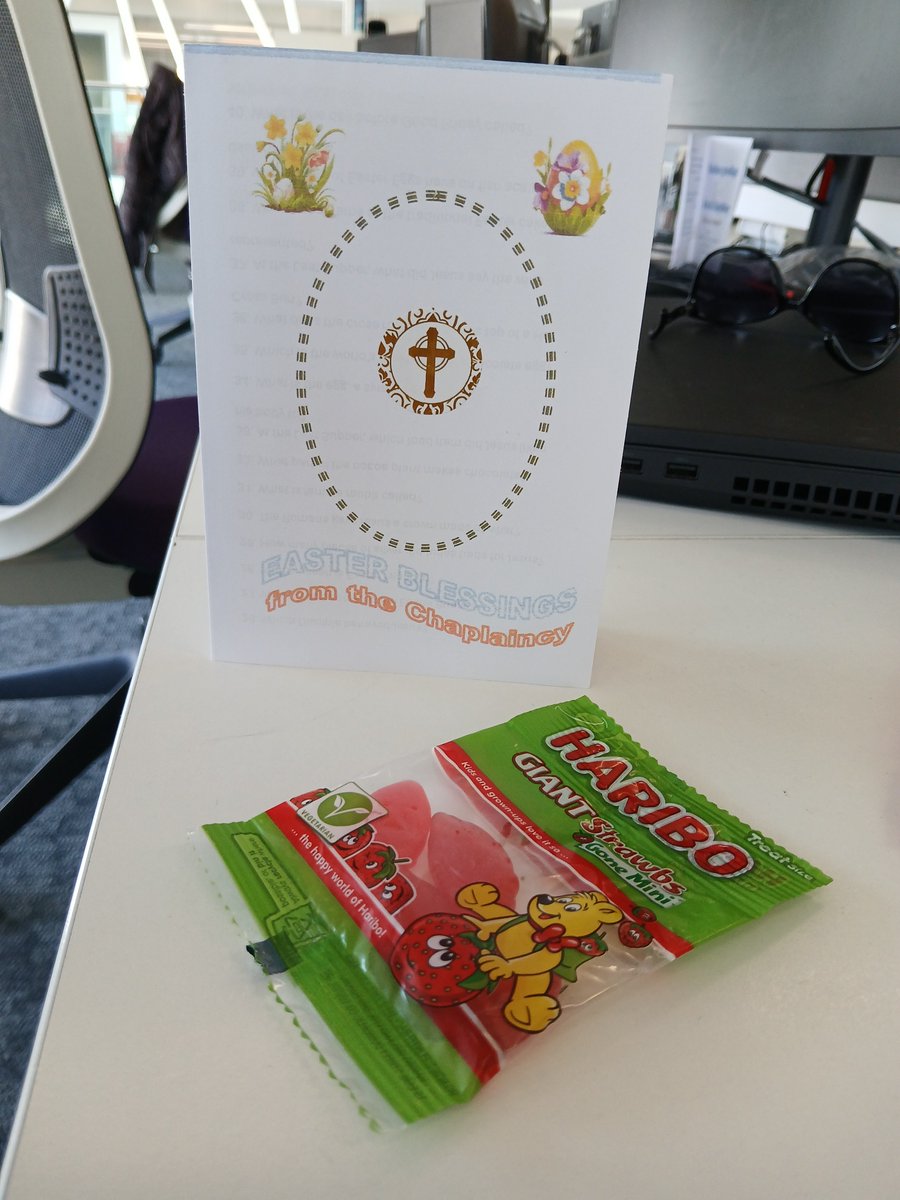 Always a pleasure to have a visit from the Town Centre chaplain the lovely Reverend Margaret x