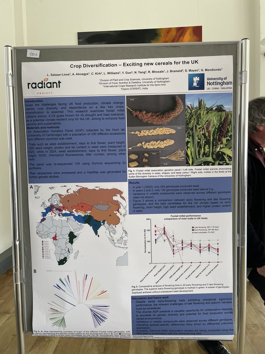 GuillerminaMendiondo (@guillemendiondo) on Twitter photo At the #monogram25 <a href="/ibers_aber/">IBERS - Aber</a> discover how the <a href="/radiantproject_/">RADIANT project</a> is paving the way for novel crops in the UK, potentially bringing new opportunities and resilience to our agricultural landscape @luissalazarlicea <a href="/Agnes_notts22/">Agnes Aboagye</a> #cropdiversification <a href="/UoNBiosciences/">UoNBiosciences</a> <a href="/UoNFoodSystems/">Food Systems Institute, University of Nottingham</a> At the #monogram25 <a href="/ibers_aber/">IBERS - Aber</a> discover how the <a href="/radiantproject_/">RADIANT project</a> is paving the way for novel crops in the UK, potentially bringing new opportunities and resilience to our agricultural landscape @luissalazarlicea <a href="/Agnes_notts22/">Agnes Aboagye</a> #cropdiversification <a href="/UoNBiosciences/">UoNBiosciences</a> <a href="/UoNFoodSystems/">Food Systems Institute, University of Nottingham</a>